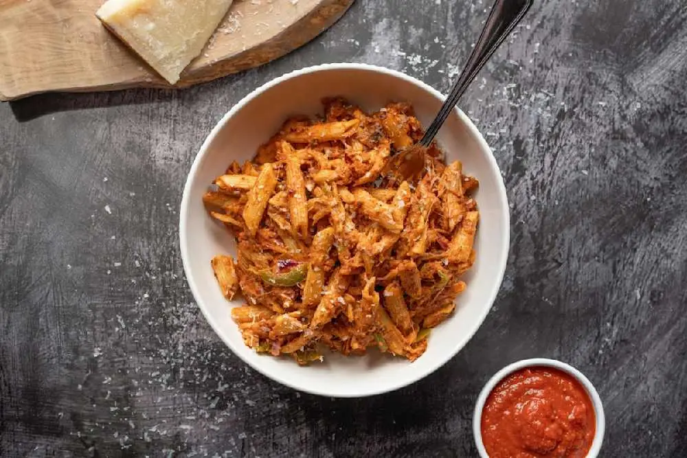 Marinara Pasta at Curry Pizza House