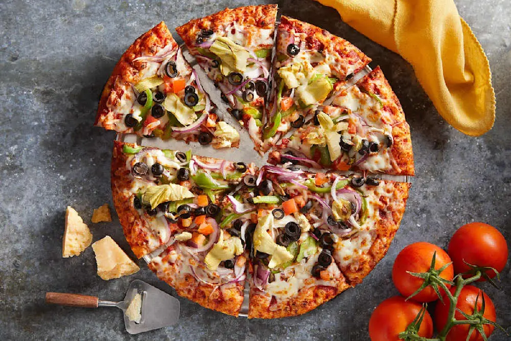 Premium Veggie at Curry Pizza House