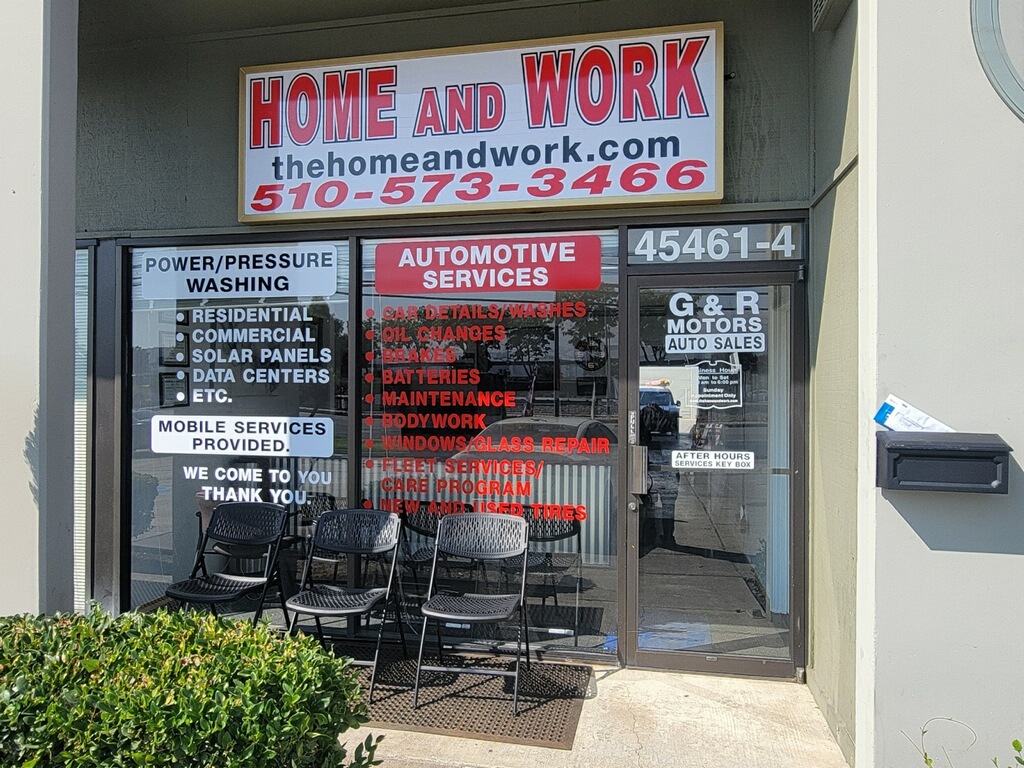 Home and Work Mobile Oil Changers & Detailers