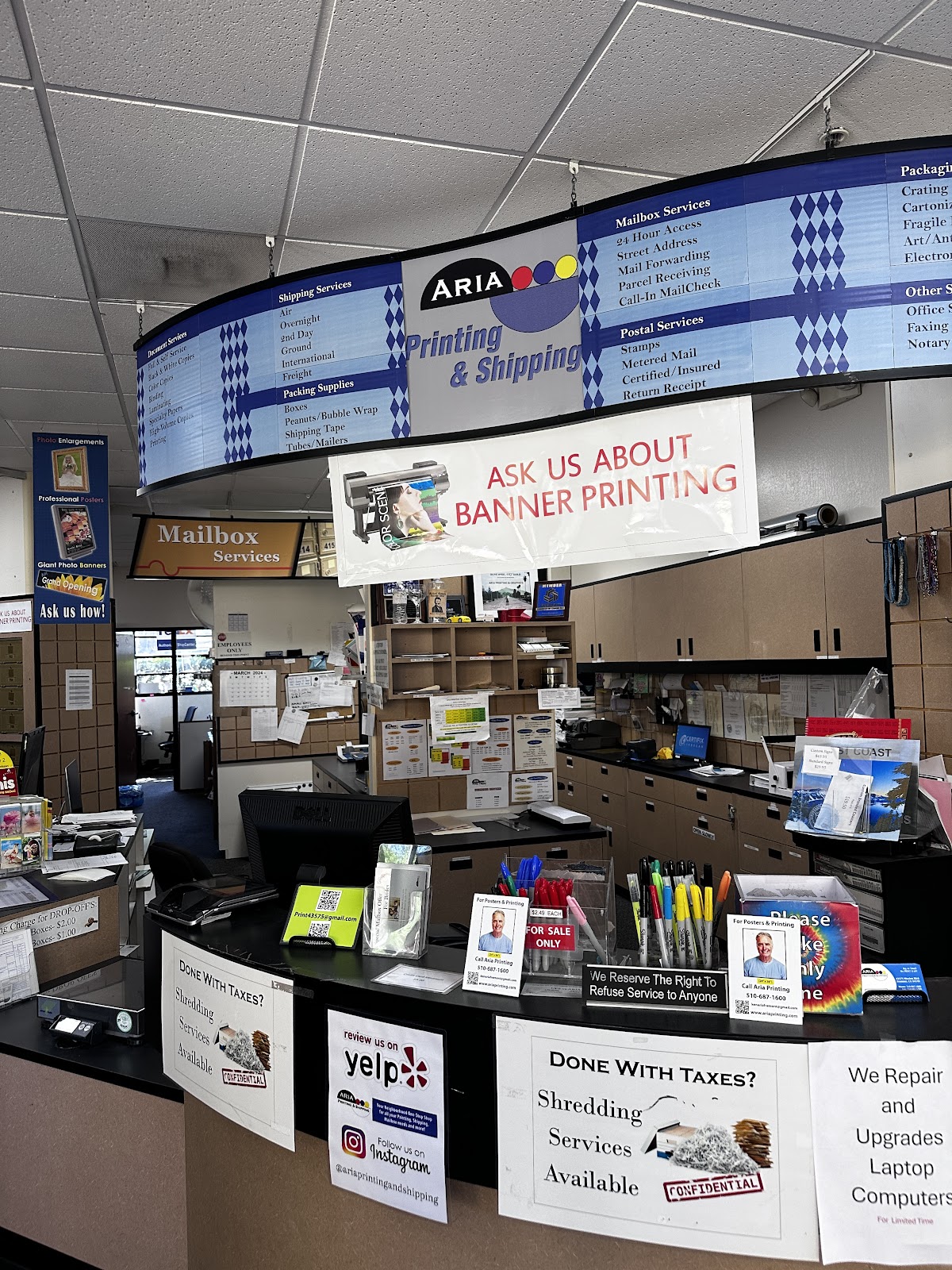 Aria Printing & Shipping