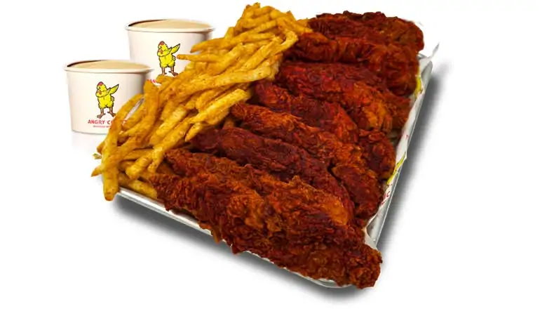 10 Tenders at Angry Chickz - Fremont