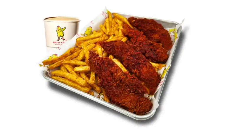 4 Tenders at Angry Chickz - Fremont