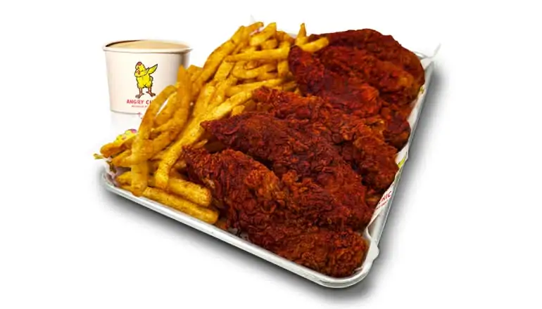 6 Tenders at Angry Chickz - Fremont