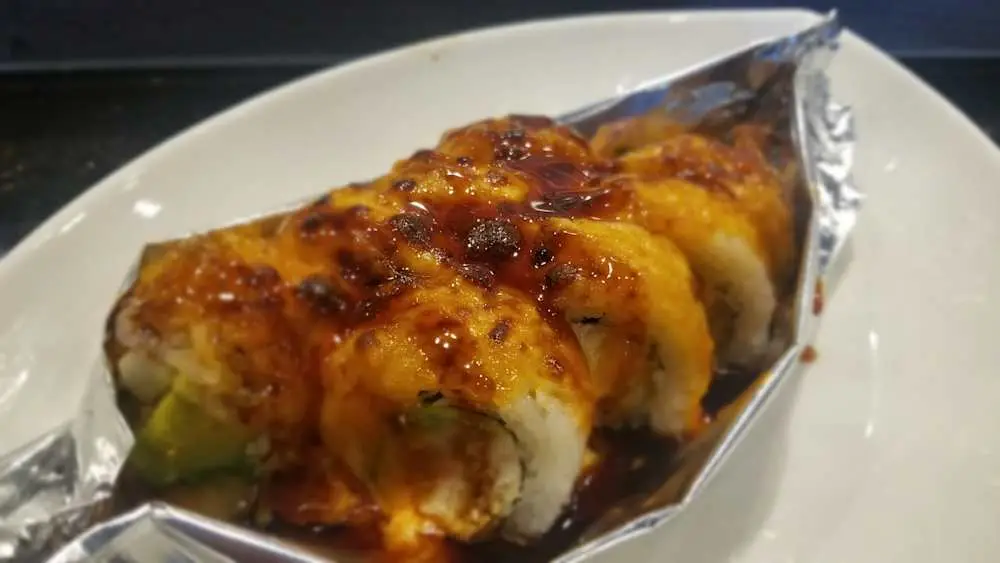 Charlie Chaplin Special Roll at Aniki's Sushi