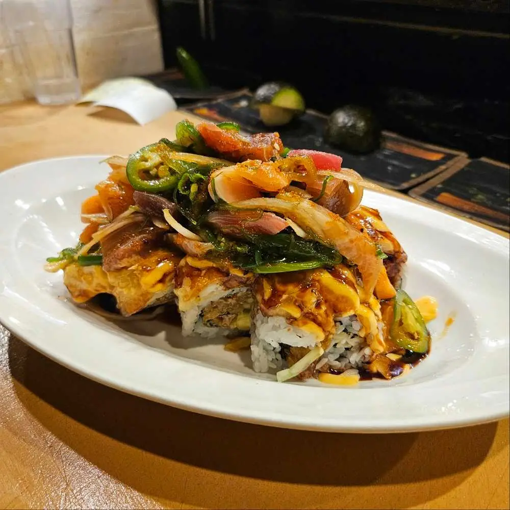 Crazy Monster Special Roll at Aniki's Sushi