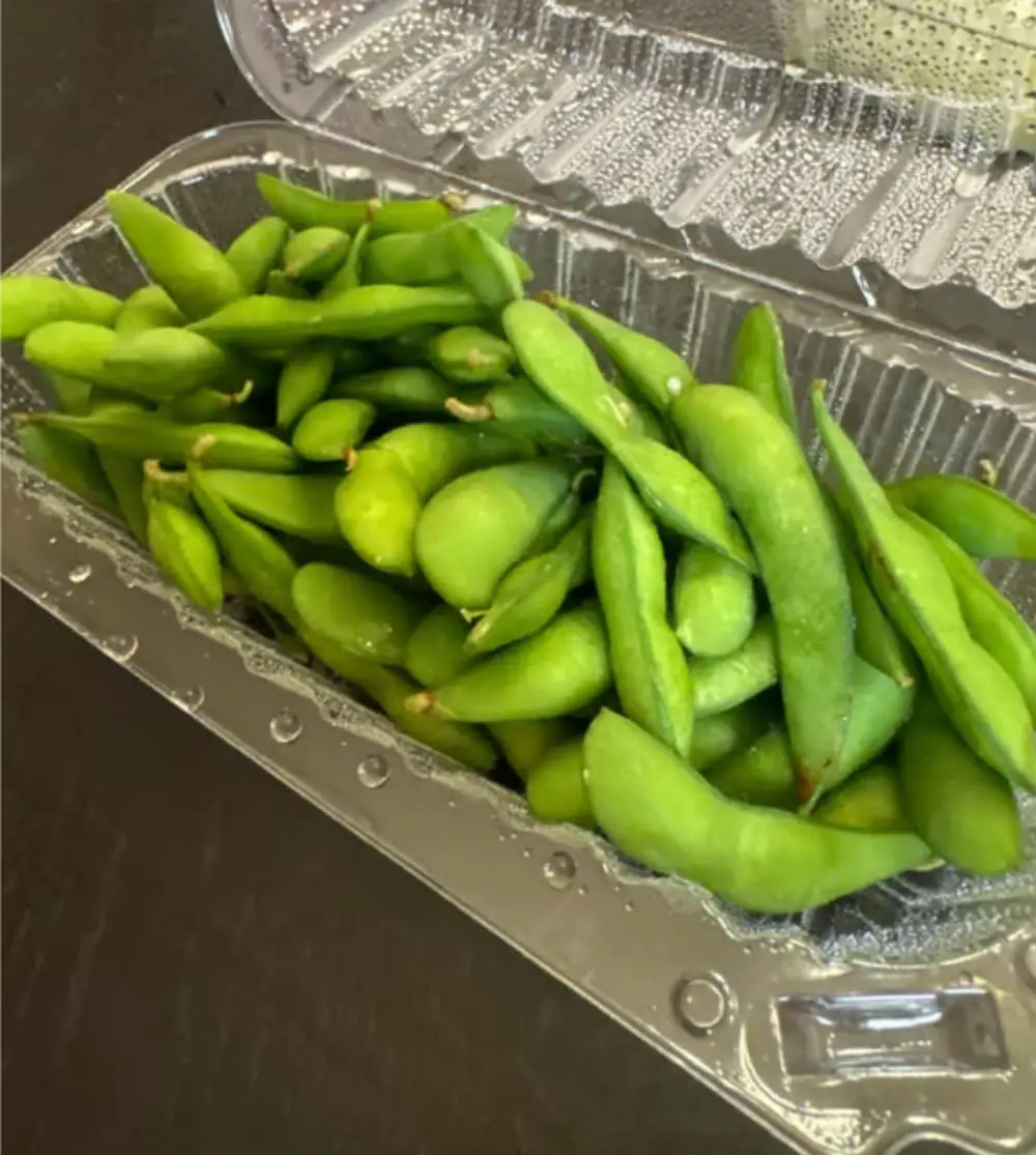 Edamame at Aniki's Sushi