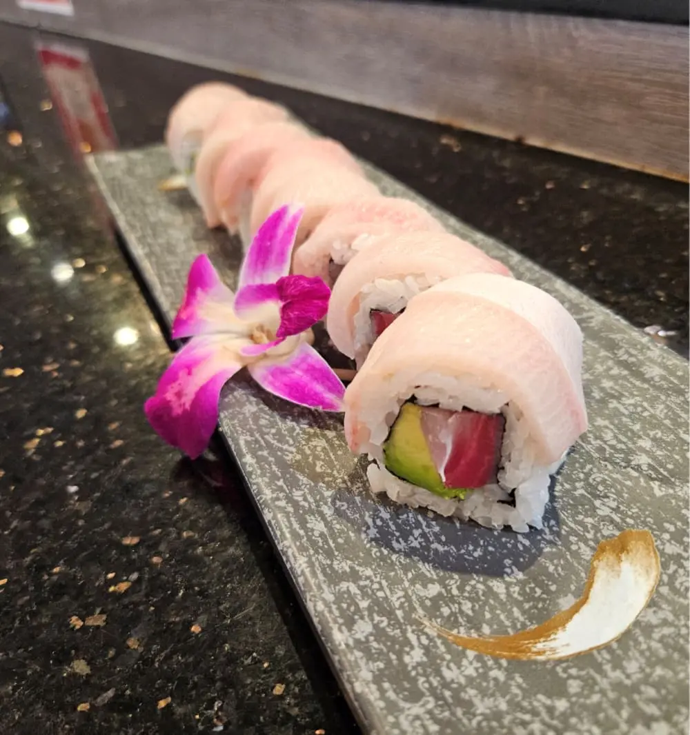 Hamachi Lover Special Roll at Aniki's Sushi