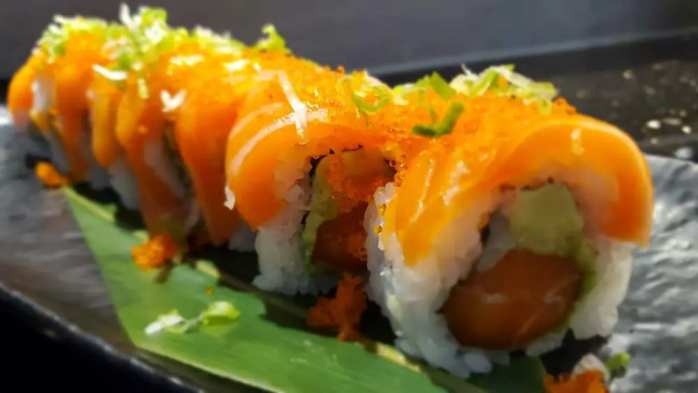 Jake's Salmon Special Roll at Aniki's Sushi