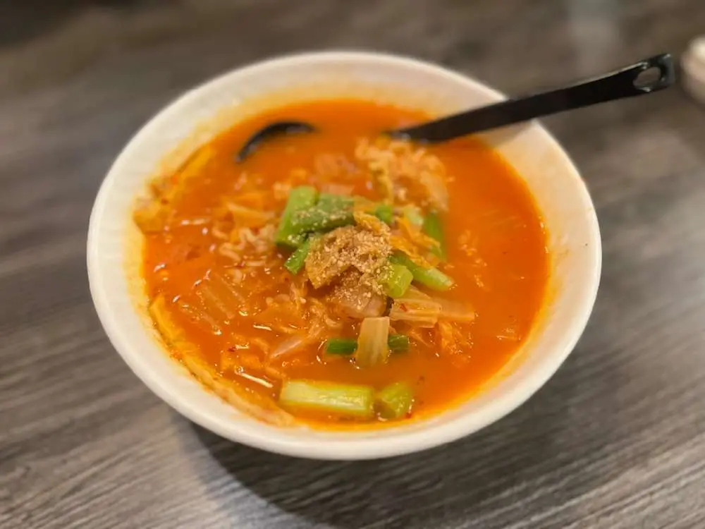 Kimchee Ramen at Aniki's Sushi