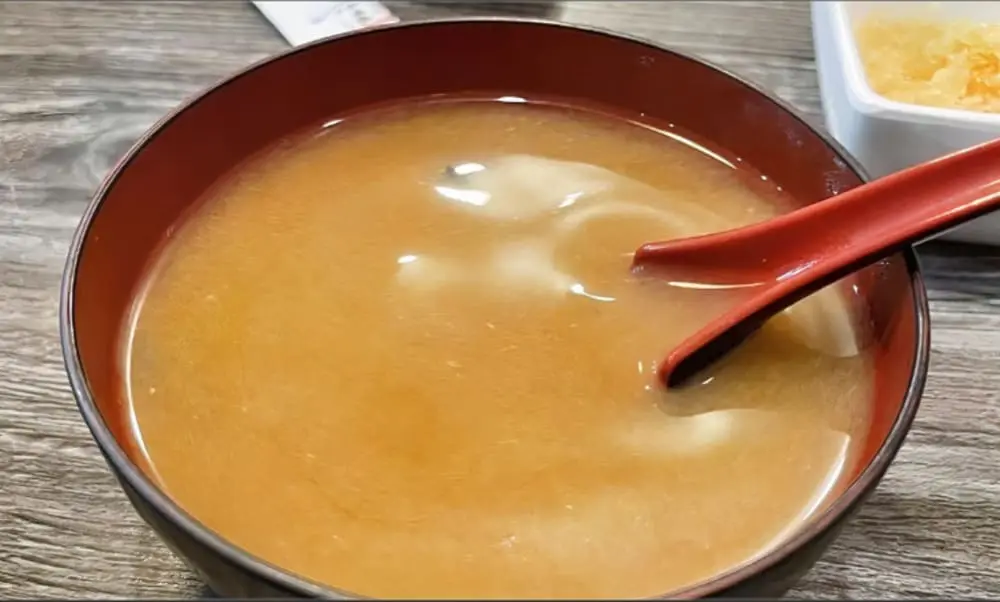 Miso Soup at Aniki's Sushi