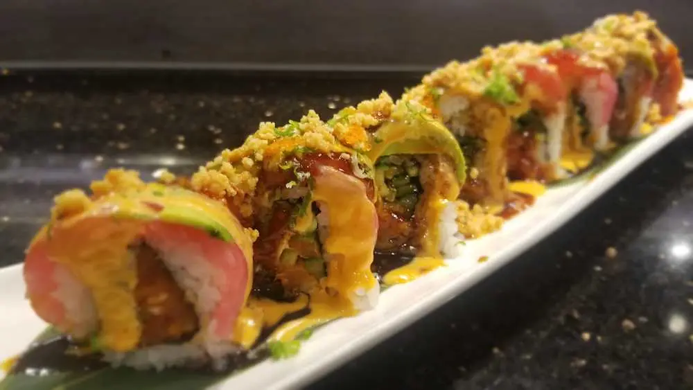 Nerrir's Asia Special Roll at Aniki's Sushi