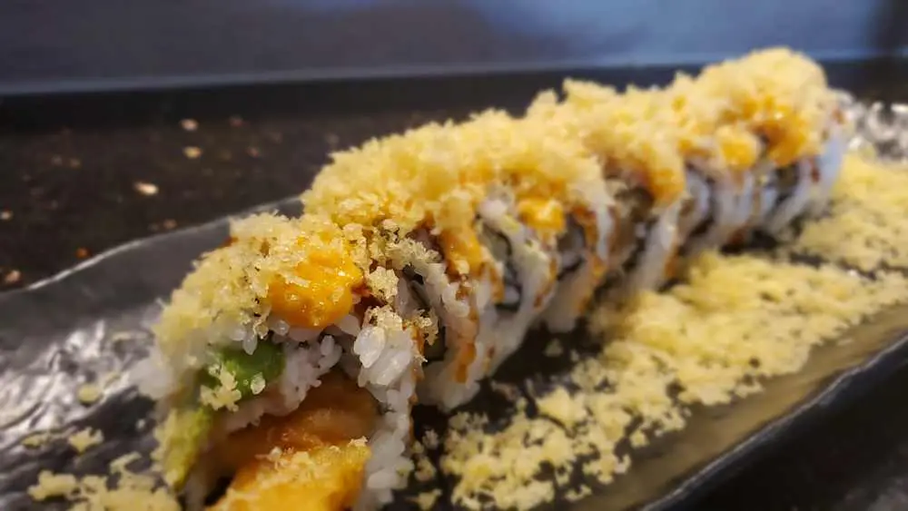 Raiders Special Roll at Aniki's Sushi