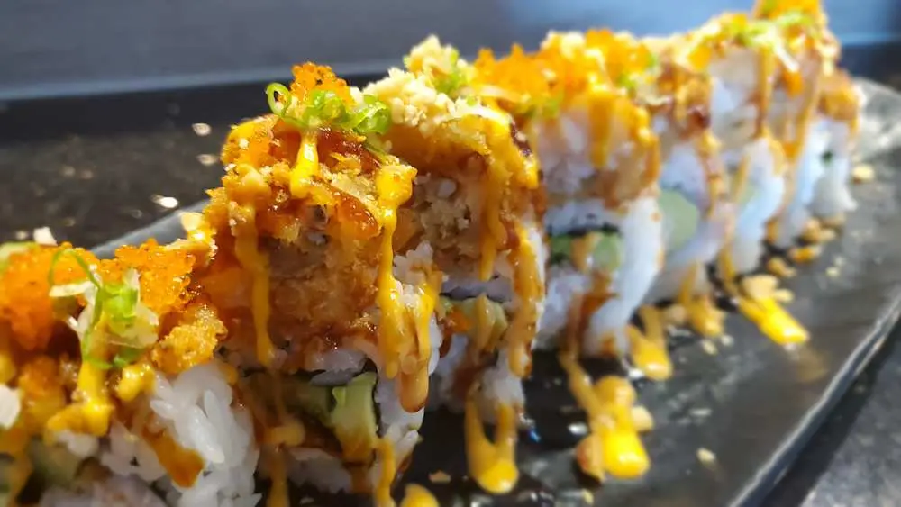 Spiderman Special Roll at Aniki's Sushi