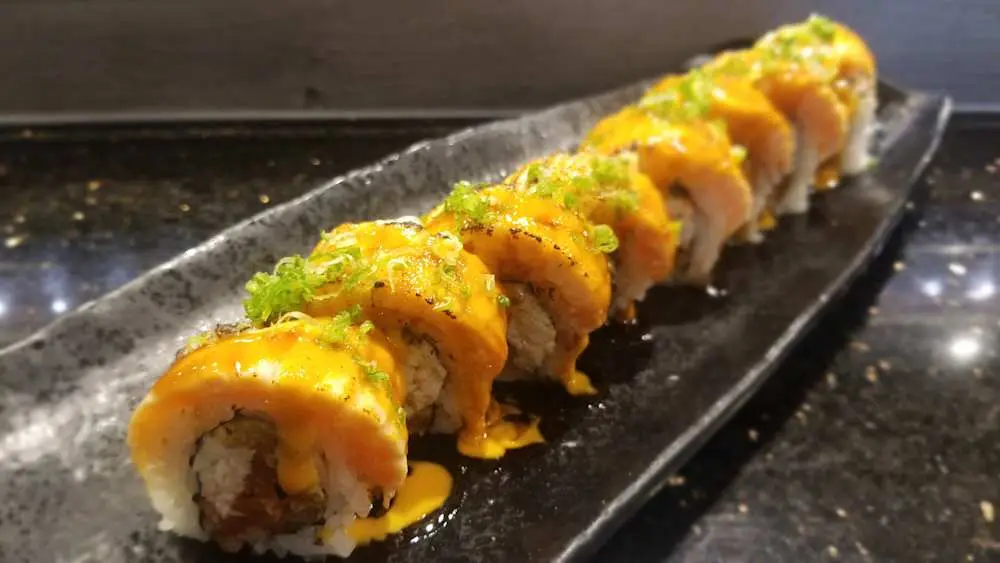 Volcano Special Roll at Aniki's Sushi