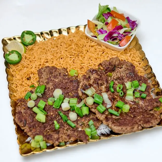 Chapli Kabob at Authentic Afghan Kebab and Cuisine
