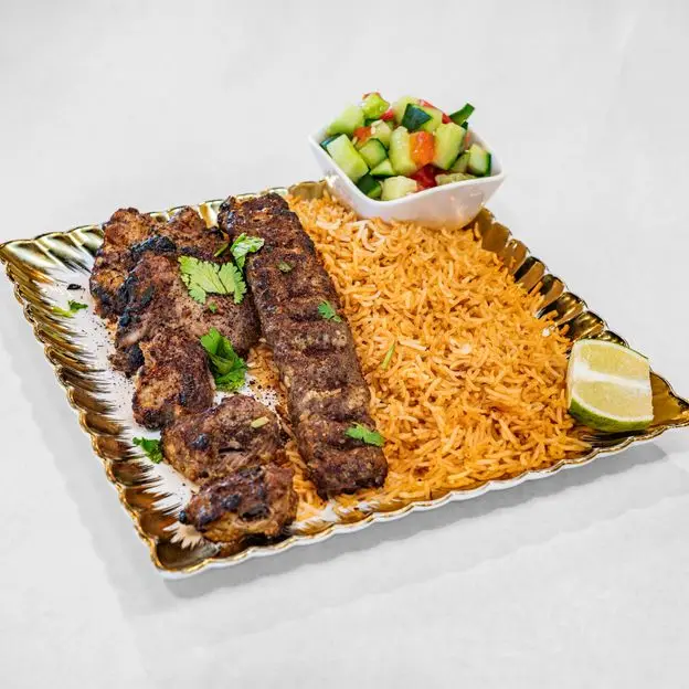 Combined Kabab at Authentic Afghan Kebab and Cuisine