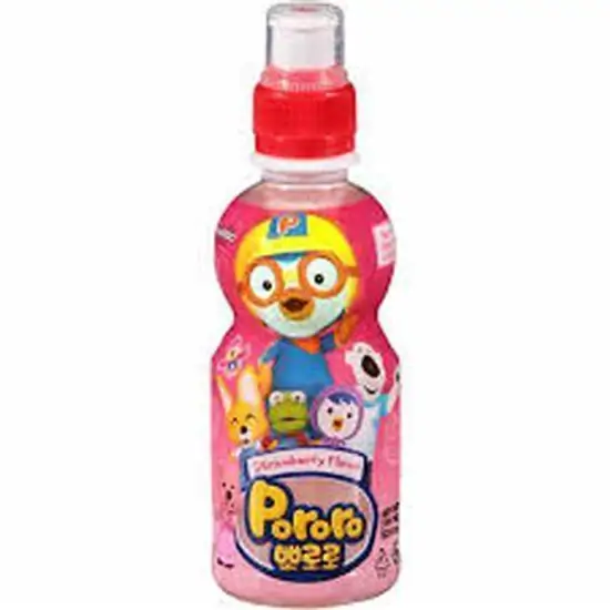 PORORO DRINK(PEACH) at Basquia Bakery