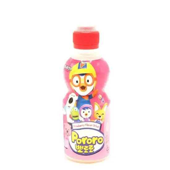 PORORO DRINK(STRAWBERRY) at Basquia Bakery