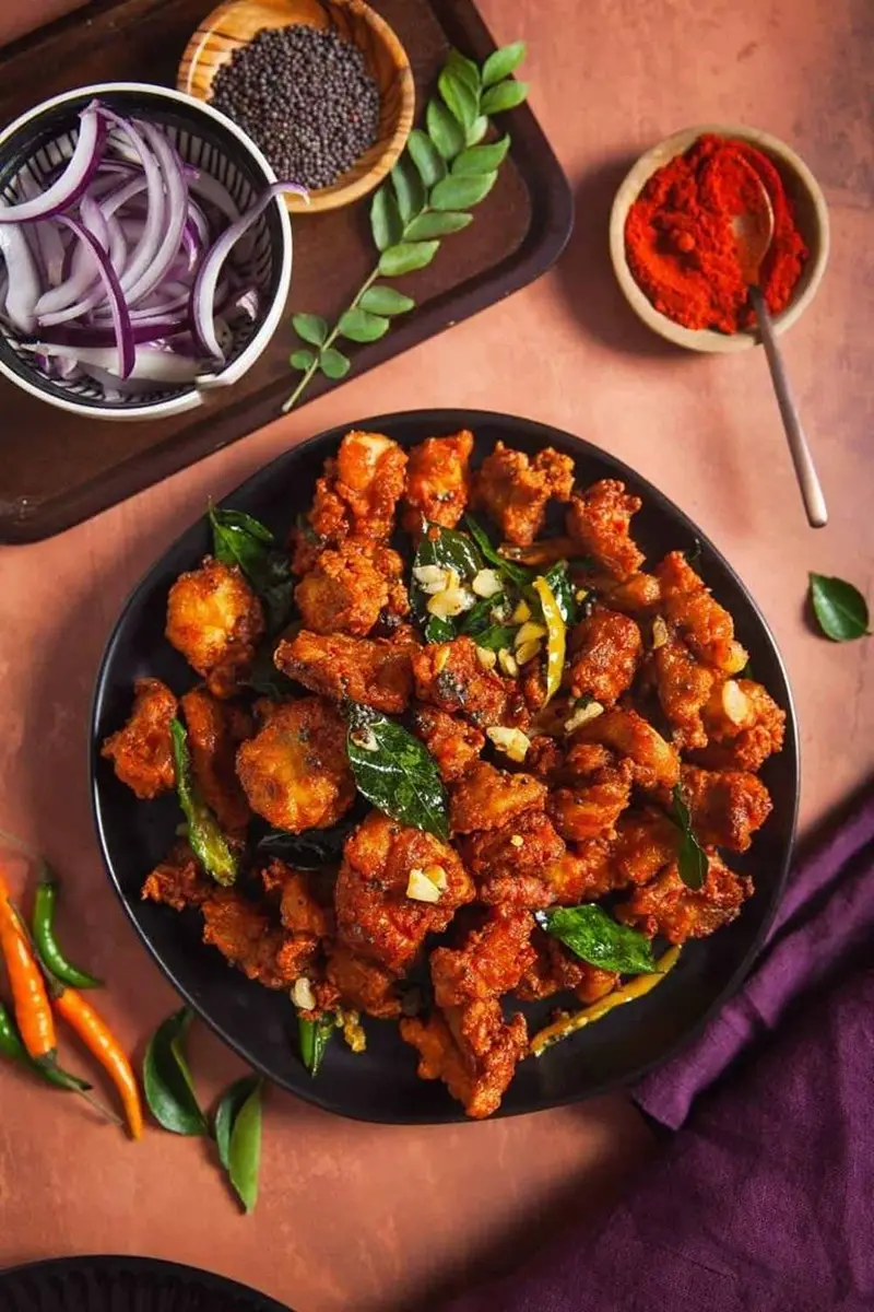 Chicken 65 at Bhimavaram Ruchulu Fremont