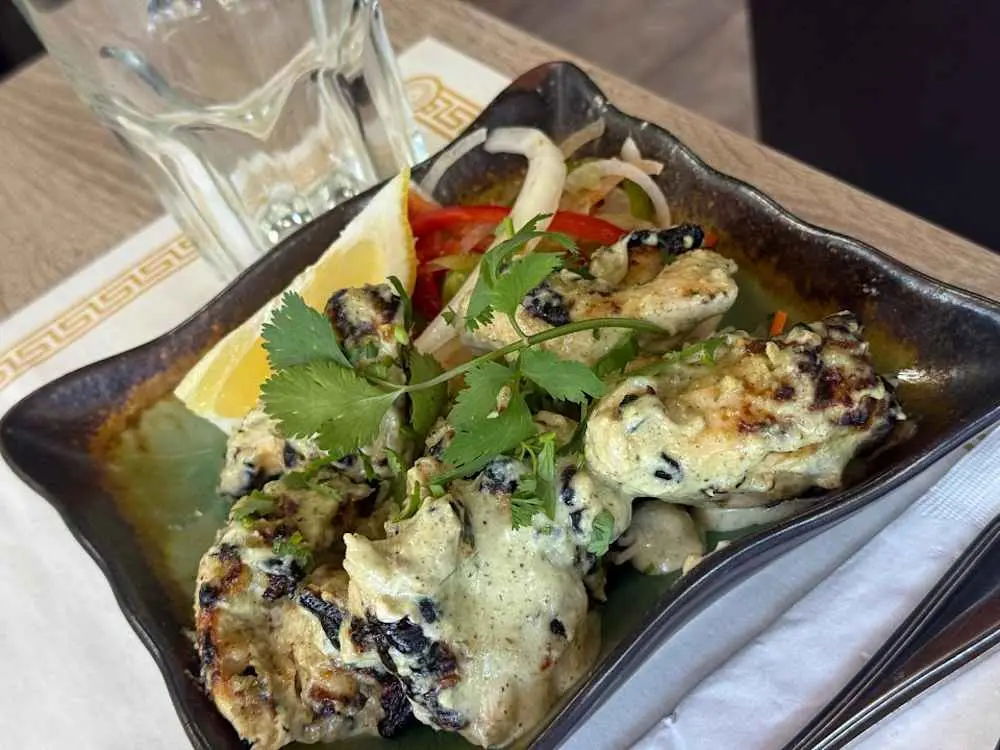 Malai Chicken Tikka at Bhimavaram Ruchulu Fremont
