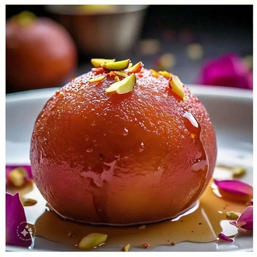 Malai Gulab Jamun at Bhimavaram Ruchulu Fremont