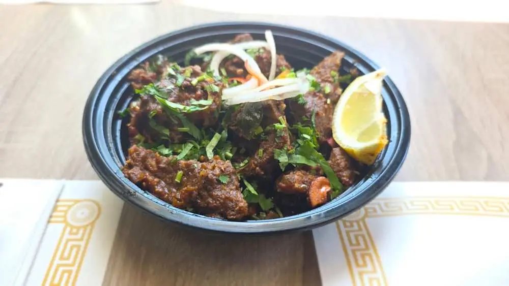 Mutton Fry at Bhimavaram Ruchulu Fremont