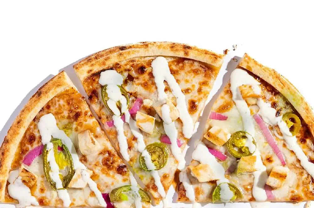 Blazed BBQ Half 11-inch Pizza + choice of side at Blaze Pizza