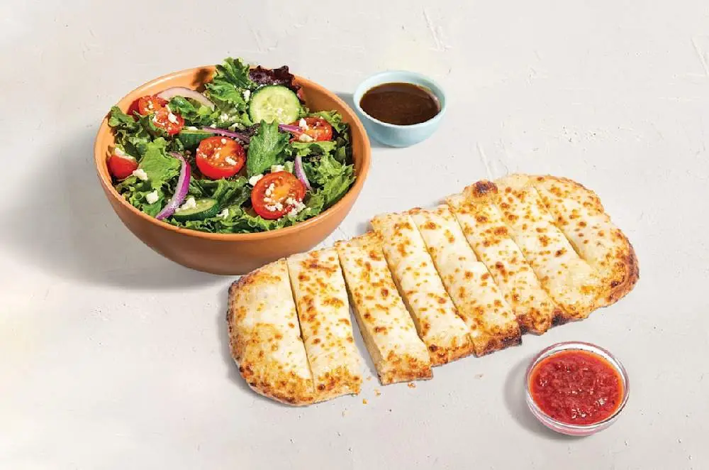 Cheesy Bread + choice of side at Blaze Pizza