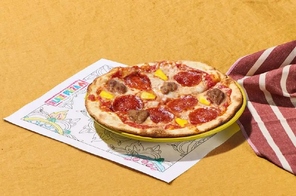 Kid's 3 Top Pizza at Blaze Pizza
