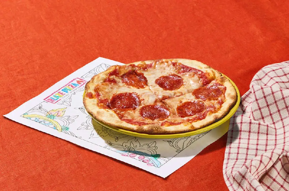 Kid's Pepperoni Pizza at Blaze Pizza