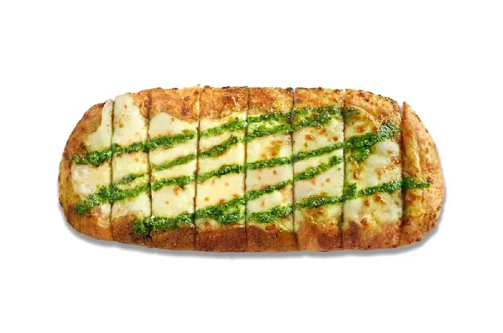 Pesto Garlic Cheesy Bread at Blaze Pizza