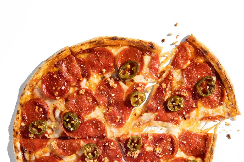 Spicy Pepperoni Pizza at Blaze Pizza
