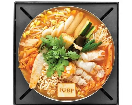 #3 Korean Bean Paste Hot Soup at Boiling Point