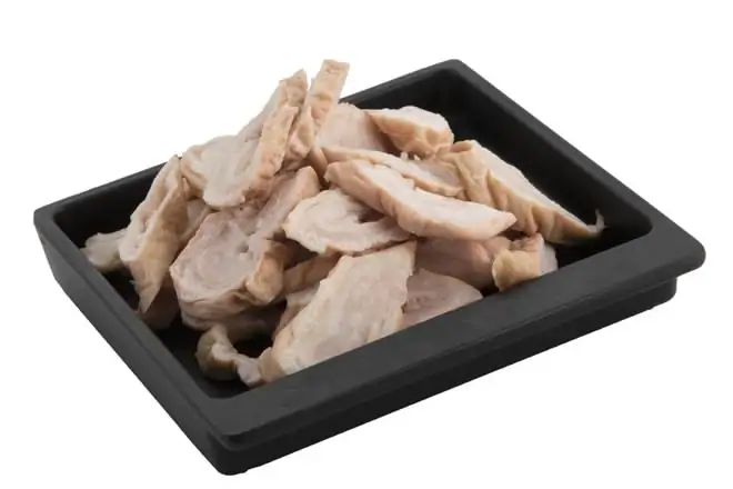 Pork Intestine at Boiling Point