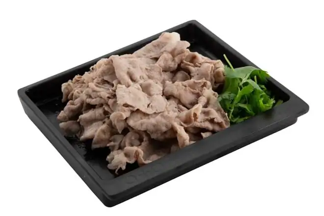 Sliced Pork at Boiling Point