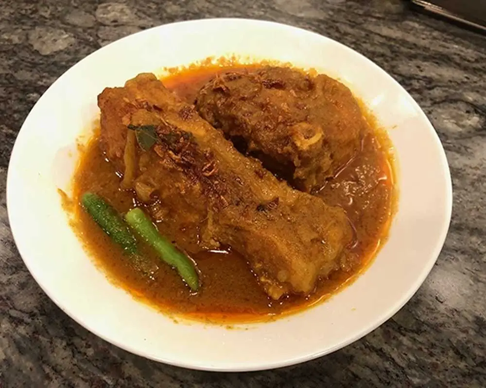 Fish Dopiaza at Bongo's