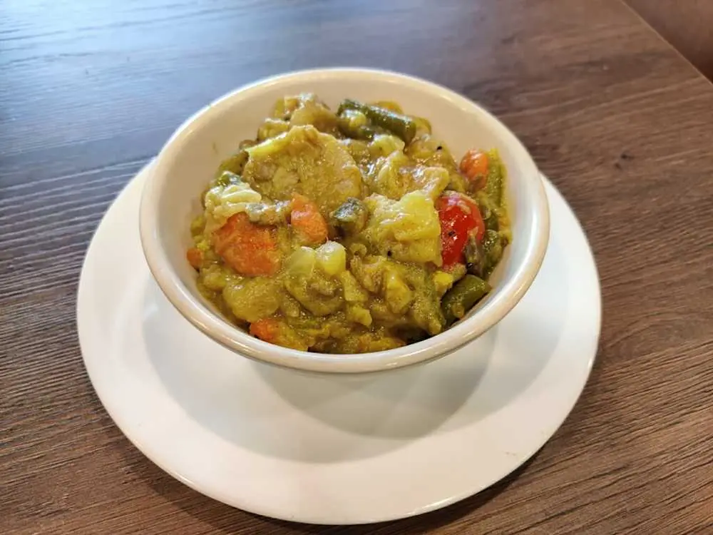 Mixed Vegetable at Bongo's