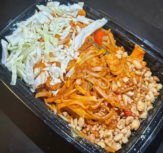 Chicken Burmese Pad Thai (GF) at Burma Bay Cafe