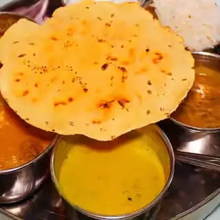 House Thali at Chaat House fremont