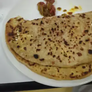 Paneer Paratha at Chaat House fremont