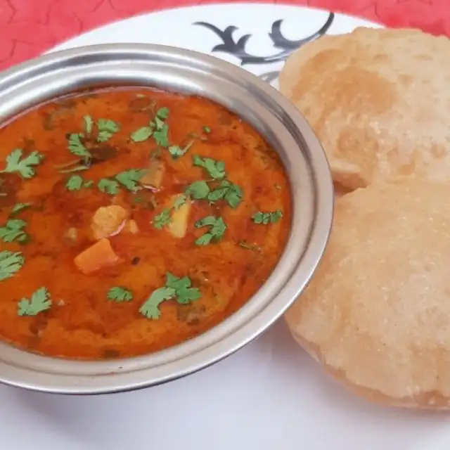 Poori Korma at Chaat House fremont