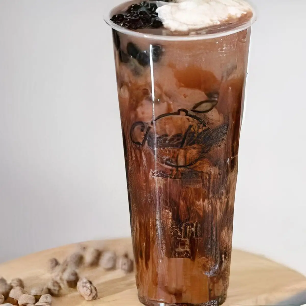 B5 Cocoa Brown Sugar Pearl & Panna Cotta岩燒可可黑糖珍珠奶酪 at ChaChaGo