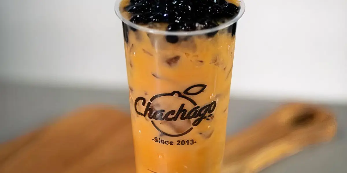 C5 Thai ChaCha Pearl Milk Tea 泰ChaCha 黑糖珍珠奶茶 at ChaChaGo