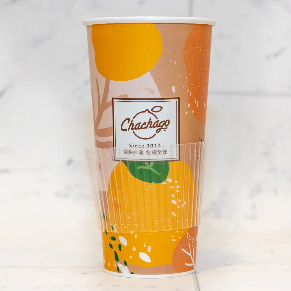 Hot White Peach Oolong 白桃烏龍 (L 24oz) at ChaChaGo