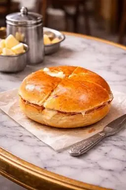 Bun Maska at Chaiwala Shop