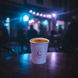 Cappuccino at Chaiwala Shop