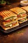 Mumbai Veggie Sandwich 🌶 at Chaiwala Shop