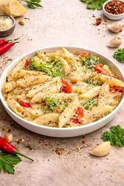 White Sauce Pasta at Chaiwala Shop