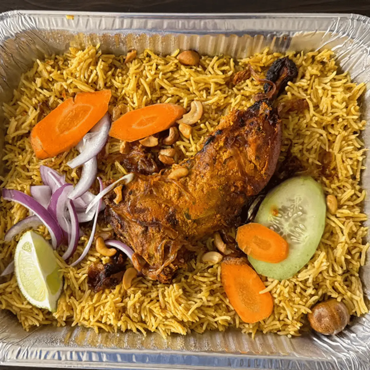 1 pcs Chicken Mandi at Charminar Indian Restaurant and Catering | Fremont