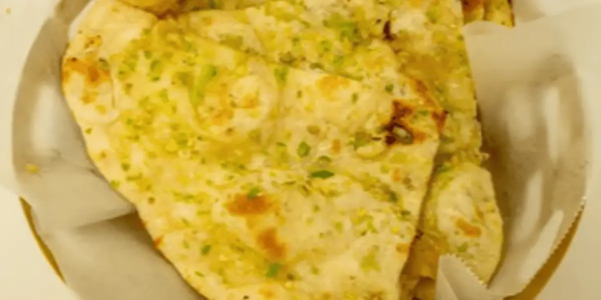 Chili Garlic Naan at Charminar Indian Restaurant and Catering | Fremont